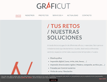 Tablet Screenshot of graficut.com